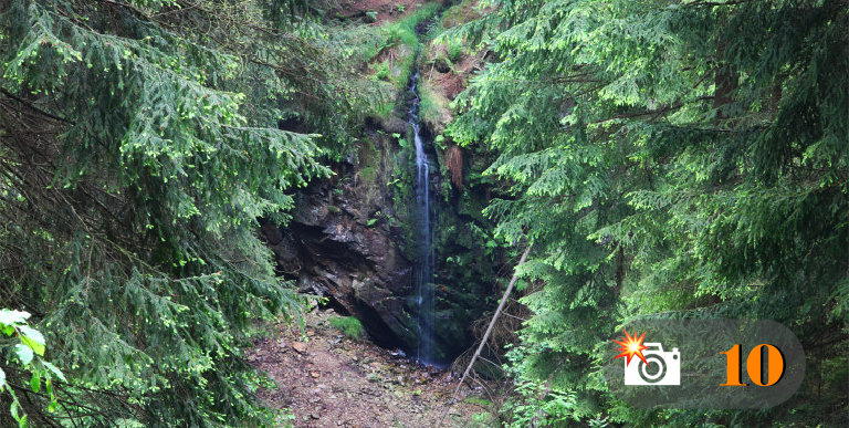 Wasserfall in der Holzbruchbinge