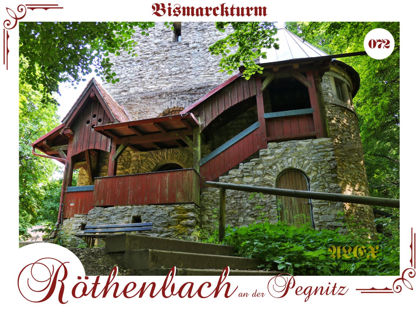 Bismarckturm Röthenbach an der Pegnitz Alex unterwegs