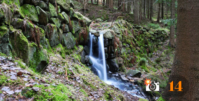 Kleiner Wasserfall