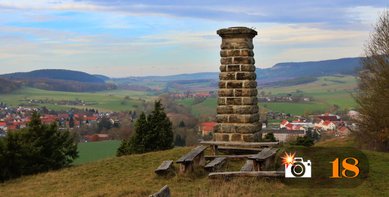 Bismarcksäule auf der Keule