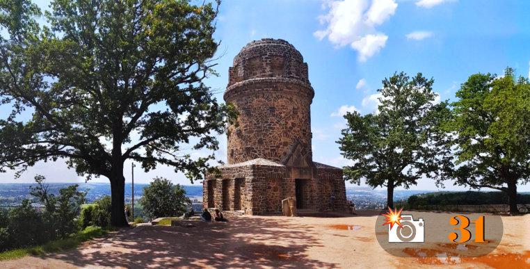 Bismarckturm auf den Lößnitzbergen